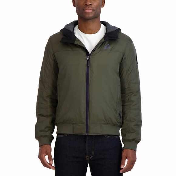 Gerry Men’s Hooded Bomber Jacket - Picture 1 of 6